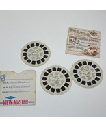 B509 Space Mouse Woody Woodpecker Gabby Gator Cartoons viewmaster 3 Reel... - $5.62