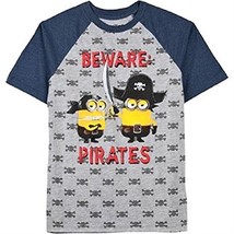 Minions Movie Active Comfort Tee T-Shirt Nwt Boys Size 6-7, 8 Or 10-12 - £6.33 GBP+