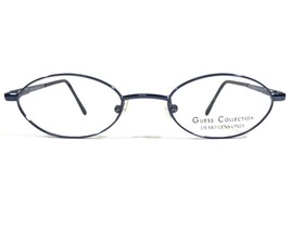 Guess GU 4128 IND Eyeglasses Frames Blue Round Full Wire Rim 45-19-135 - £44.57 GBP