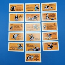 Monopoly Deluxe Chance Cards Replacement Game Piece Complete Set 2009 - £5.53 GBP
