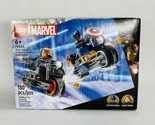 New! Lego Captain America Black Widow  Marvel LEGO #76260 Motorcycle - £16.07 GBP