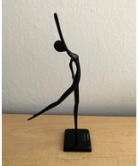 Brushed Bronze Ballet Dancer Sculpture Design by Bodrul Khalique - £38.98 GBP