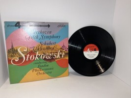 Beethoven-&quot;Fifth Symphony&quot; Schubert-&quot;Unfinished&quot;(Stokowski) 33rpm Vinyl Lp / VG+ - £4.63 GBP