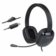 Cyber Acoustics Stereo USB Headset (AC-6012), Unidirectional Microphone with Fle - £25.41 GBP