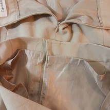 Calvin Klein RN#54163 Back Zipper Women's Tan/Beige Skirt Size 4P image 13
