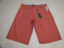 Men&#39;s RARE Modern Amusement walk casual shorts 33 CROW red school surf s... - $39.24