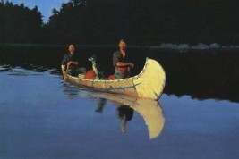 Evening On A Canadian Lake Frederic Remington Western Giclee Print + Ships Free - £30.68 GBP+