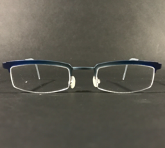 Lindberg Eyeglasses Frames Mod. 4005 Colour 120 Blue Fade Half Rim 48-21-145 - £218.12 GBP