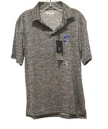NHL Authentic Pro St Louis Blues Men’s Small Gray Polo NWT - $468.48 MXN