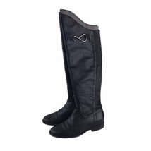 Cole Haan Women&#39;s Black Over The Knee Riding Boots Equestrian H10 D32284 7 - £56.04 GBP