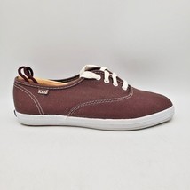 Vintage KEDS Champion Women&#39;s Size 6 Lace Up Sneakers Shoes Brown WF27285M - £17.32 GBP