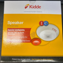 Kidde EGCSWF Genesis Ceiling Fire Alarm Speaker White “FIRE” Marking - €43,04 EUR