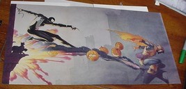 Spider-Man Poster # 5 Black Costume v Hobgoblin Charles Vess Art Venom M... - £31.89 GBP