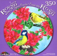 Spring Encounter - 350 Round Piece Jigsaw Puzzle - £9.38 GBP