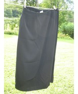 NWT! Harve Benard by Benard Holtzman Long Black Lined Pockets Skirt Size 12 - $9.99