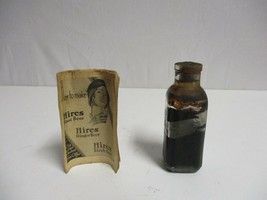 Antique 1931 Hires Root Beer Extract Bottle Instructions Vintage - £41.74 GBP