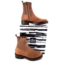 Dolce Vita Boots 8 Orelia Lug Stretch Knit Chelsea Chukka Chunky Platform Shoes - £48.99 GBP