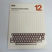 Wang Computers Word Processing Dual Column 1982 Manual Book #12 - $8.47