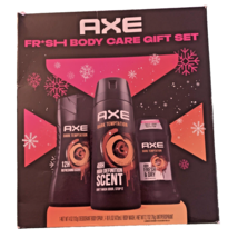 AXE Body Care 3 pc Gift Set Dark Temptation Deodorant, Body Spray, Body Wash - £13.91 GBP