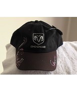 Dodge Logo with glitter on a new Ladies black ball cap w/tags - $27.42 CAD