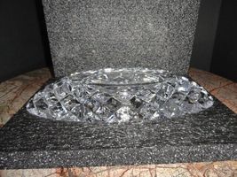 Diamond Crown Buckingham Crystal Collection Ashtray 11.75" L x 4" W x 1.75 H image 7