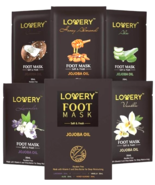 Lovery Deep Conditioning Foot Masks 5 Pack (Lavender, Coconut, Vanilla, ... - $405.56 MXN