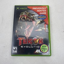 XBOX Turok Evolution Game 2002 With Manual - £6.81 GBP