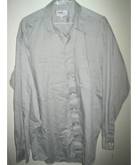 BOULEVARD CLUB Long Sleeve Tall Dress Shirt Made in CANADA Sz 16 1/2-35/36 - £27.56 GBP