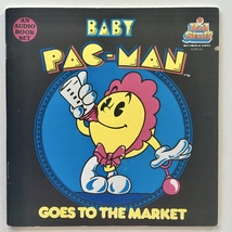 Baby Pac-Man Goes To The Market 7&#39; Vinyl Record/Book, Kid Stuff-KSR 616 - £54.95 GBP