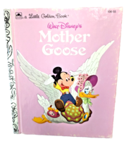 Walt Disney&#39;s Mickey Mouse Mother Goose 1952 A Little Golden Book Series... - $313.74 MXN