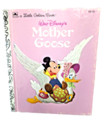 Walt Disney&#39;s Mickey Mouse Mother Goose 1952 A Little Golden Book Series... - $316.00 MXN