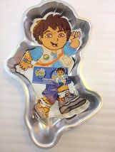 Wilton Go Diego Go Viacom Cake Pan Mold Cover Sheet 2105-4250 + Instruct... - £15.73 GBP