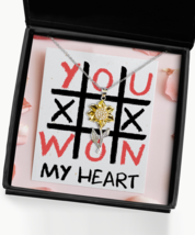 Love Necklace You Won My Heart Sunflower-MC-NL  - $55.95