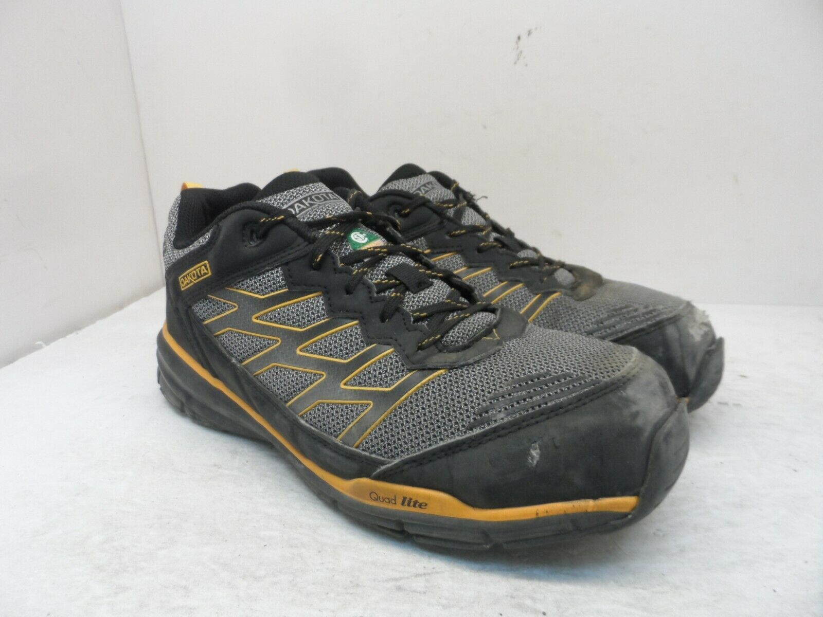 DAKOTA Men&#39;s 3604 Aluminum Toe Steel Plate Quad-Lite Work Shoes 5ANDDK8 ... - $21.37