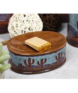 Ebros Rustic Southwestern Desert Cactus Arizona Bathroom Vanity Bar Soap... - $456.12 MXN