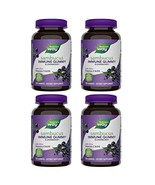 Nature&#39;s Way Sambucus Elderberry Immune Support Gummies 480 Count Exp 02... - $97.10 CAD