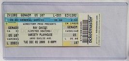 RAY DAVIES (THE KINKS) - ORIGINAL 2008 UNUSED WHOLE FULL CONCERT TICKET - €12,87 EUR