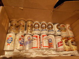 Collectible Beer Can Lot of 33 Aluminum and 2 Steel Cans 16 and 12 Ounces - £65.79 GBP