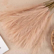Mini Artificial Pampas Reed Grass – Elegant Home Accent - $8.00