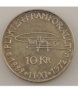 1972 Sweden 10 Kroner (UNC) Uncirculated Details - £26.55 GBP