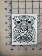 Mandala Owl Design   Vinyl Sticker  Logo Vinyl Decal 4&quot; - £3.18 GBP