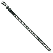 SPECIAL FORCE WHITE ON BLACK LANYARD - $24.99
