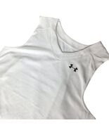Under Armour Women&#39;s Tempo Stock Racerback Lacrosse Jersey Size Large White - $21.52 CAD