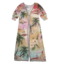 NWT Agua Bendita Luau Isabelle Tunic Tropical Cover-up Robe One Size $280 - £119.88 GBP