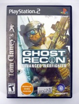 Tom Clancy&#39;s Ghost Recon: Advanced Warfighter Sony PlayStation 2 PS2 Game 2006 - £5.83 GBP