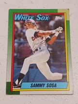 Sammy Sosa Chicago White Sox 1990 Topps Rookie Card #692 - £0.98 GBP