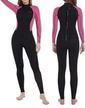 Dark Lightning Women&#39;s Wetsuit XS 3/2mm Wetsuit for Diving Surfing Snork... - $630.36 MXN