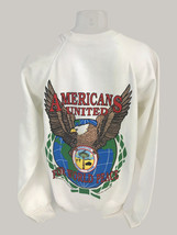 Vintage 1991 Operation Desert Storm Gulf War Americans United Sweatshirt Large - £19.54 GBP