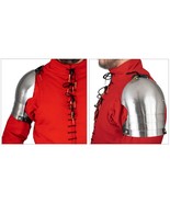 Medieval Gothic Plate Armor Pauldron Set With Adjustable Straps - €67,79 EUR
