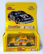Racing Champions Stock Car #4 NASCAR Collector Edition Yellow Die-Cast C... - £5.83 GBP